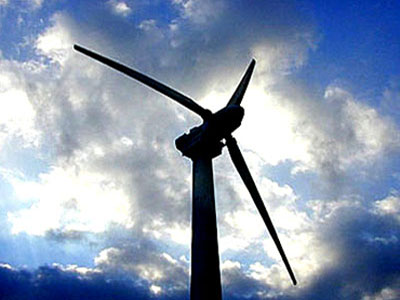 Blue Sky Wind Turbine